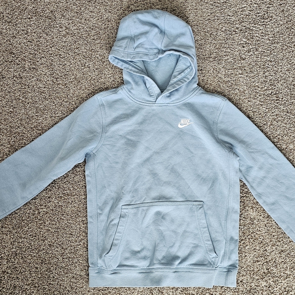 Nike Light Blue Hoodie